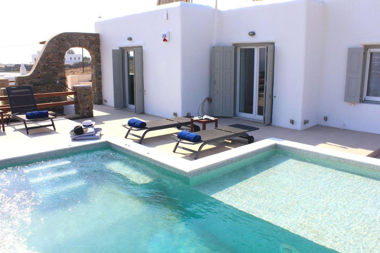 Luxurious Mykonian Blue Oasis With Private Pool * Kalafatis