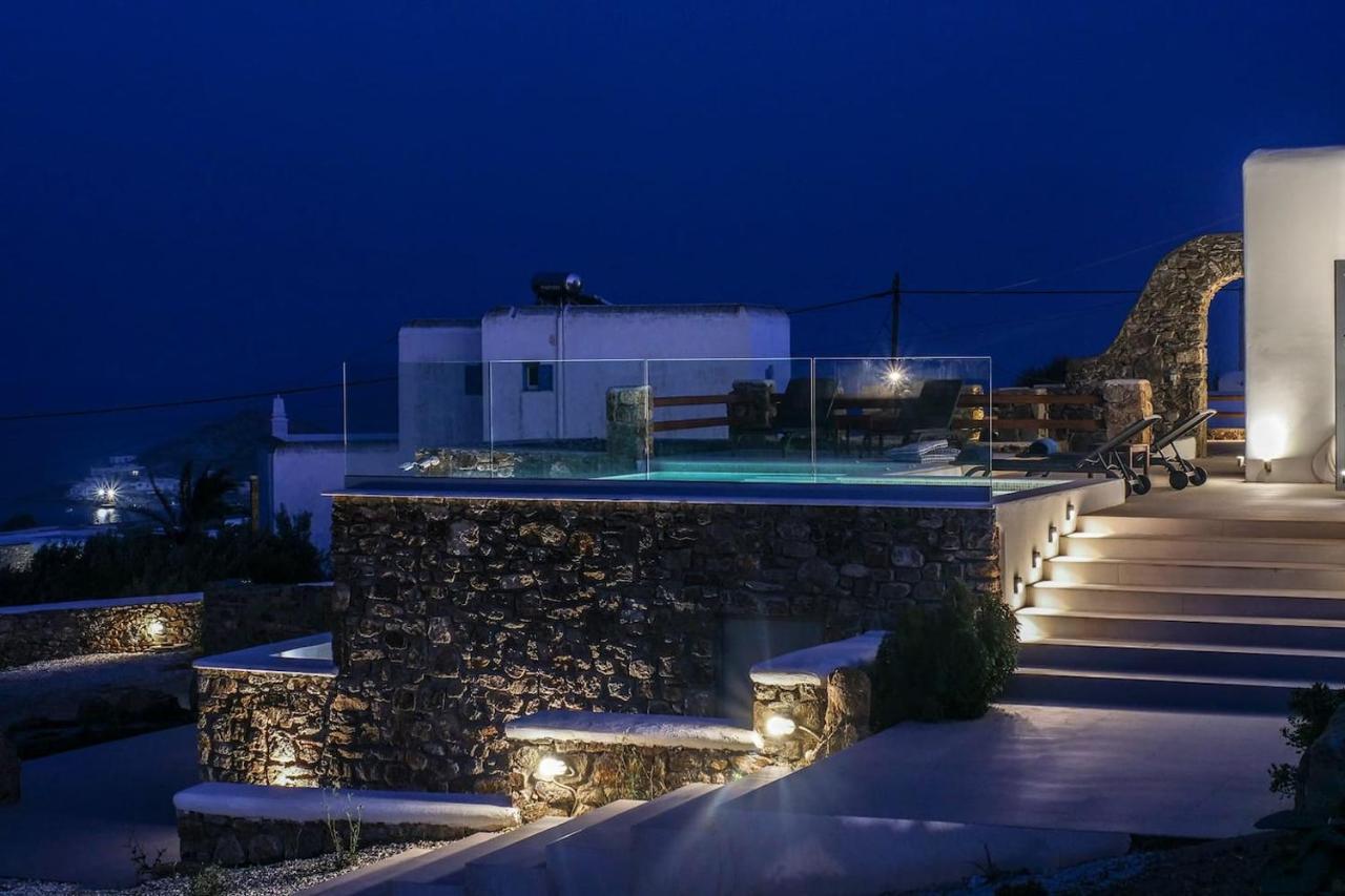 Luxurious Mykonian Blue Oasis With Private Pool * Kalafatis